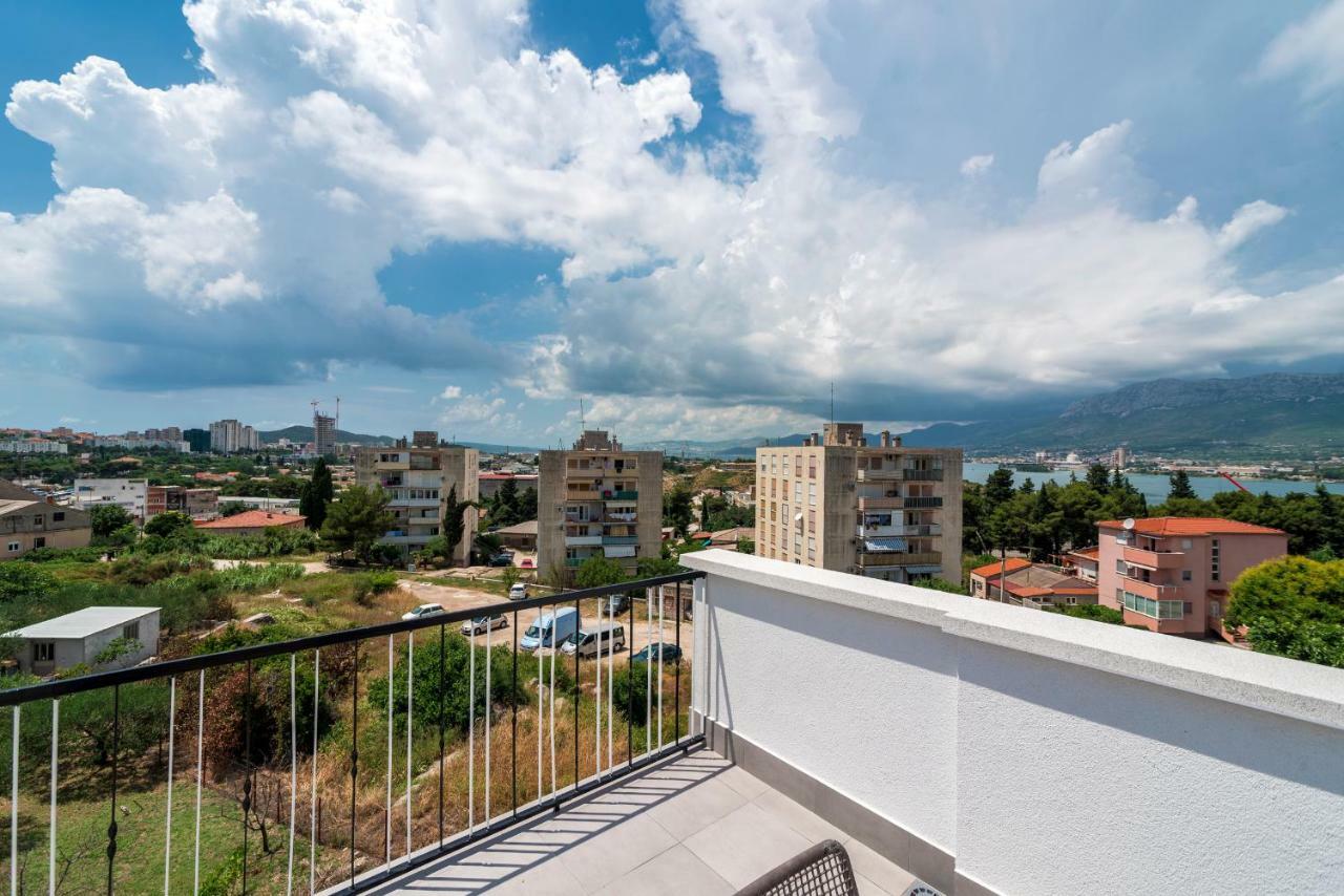 Eva Split Sunset City View Teracce Dış mekan fotoğraf