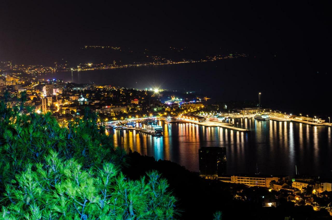 Eva Split Sunset City View Teracce Dış mekan fotoğraf
